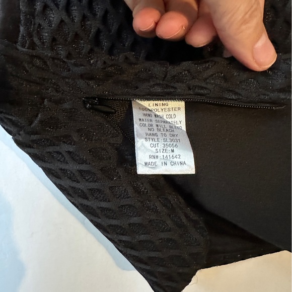 NWT.  She & Sky black crop top. - Picture 10 of 12